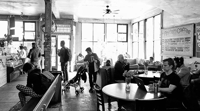 The very first Philz' Coffee is in the Mission District in San Francisco. Leica Q2. © Thorsten Overgaard. 