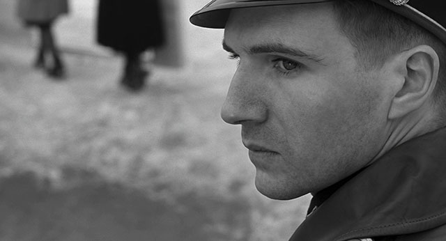 Perfect skin tone, and a bit of pin light in the eye. Schindler's List (1993, directed by Steven Spielberg, cinematography by Janusz Kaminski).