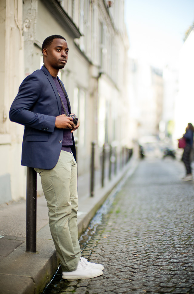 Stumbled into a fellow Leica user, Mr. Cedric Ngadjui. Leica M240 with Leica 50mm Noctilux-M ASPH f/0.95. © Thorsten Overgaard. 