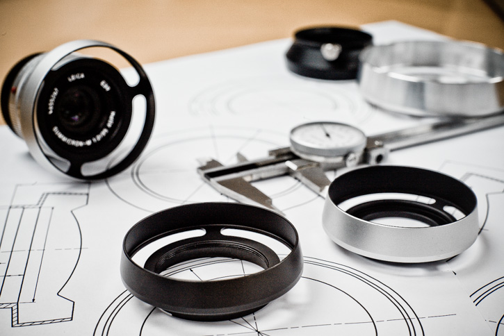 ventilated lens shades designed by Thorsten von Overgaard