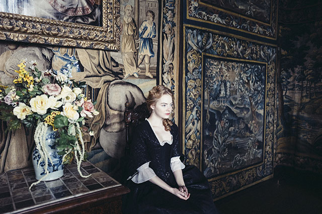 From "The Favourite" that was largely shot with a 6mm Panavision fisheye lens.