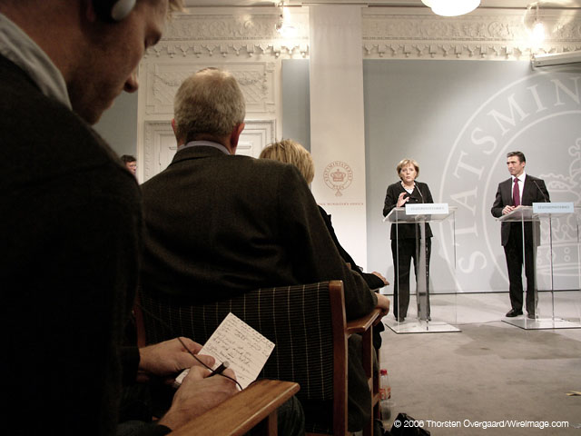 Angela Merkel and Anders Fogh Rasmussen Press Conference