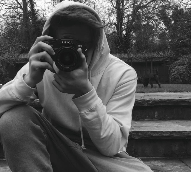 Brooklyn Beckham was commissioned his first Burberry shoot at age 16 (February 2016) where he used a film camera, the Leica R9. He has a rather impressive collection of cameras, inclouding Leica Minilux, Leica M digital rangefinders, and more. 