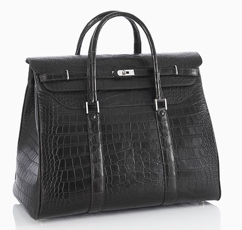 The Von 24hr Jetsetter is also available in black croc or other colorsmade to order. Send email for more info.