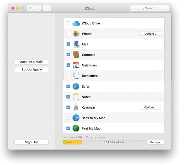 On your computer, disconnect from iCloud Drive and Photos (syncing):