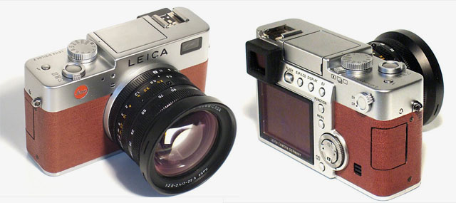 John Thawley's brown leater Leica Digilux 2 edition