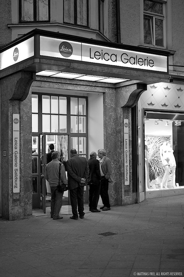 The Leica Galerie Salzburg photographed by Matthias Frei.