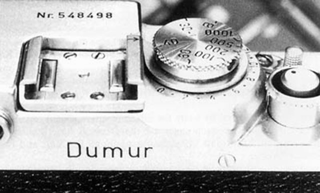 The Leica IIIf "Henri Dumur" model 
