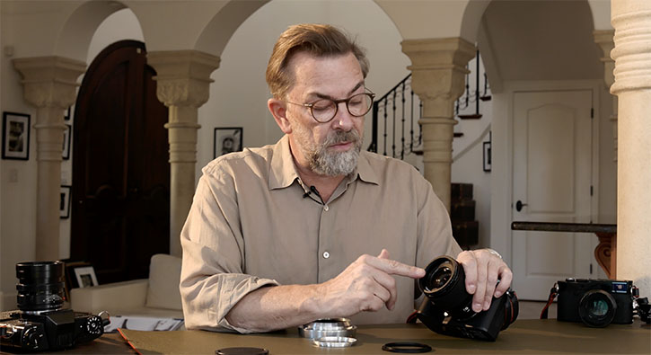 The Protection Ring in black for the Leica SL lenses. 