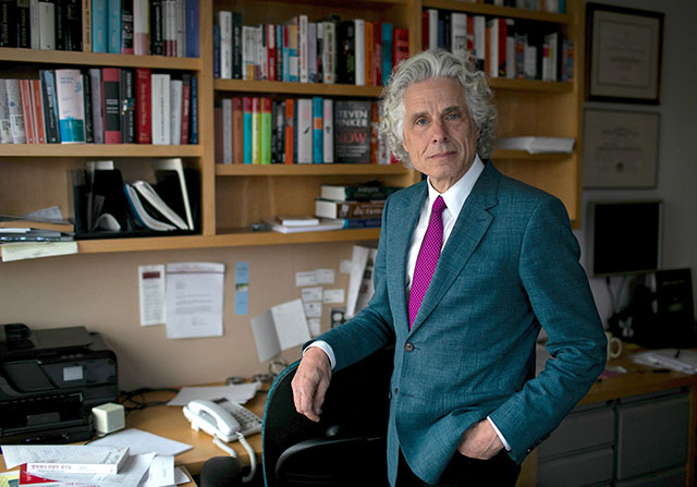 Steven Pinker is a Harvard professor and author who is also a Leica photographer. He stated in an interview with the Financial Times that his Leica M rangefinder is his biggest extravagance: "It's medium-tech at best and seriously overpriced, but in a beautiful, boxy Bauhaus way, and it makes photography a sensuous experience."