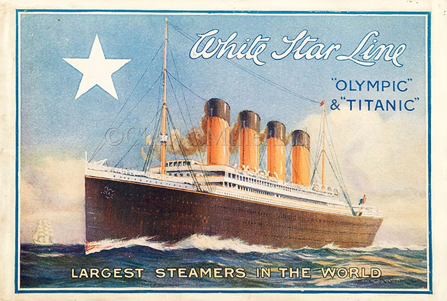 Titanic brochure