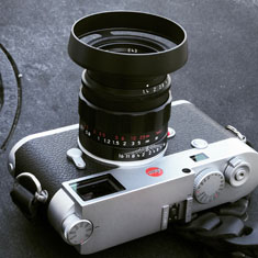 E43 ventilated lens shade for Leica